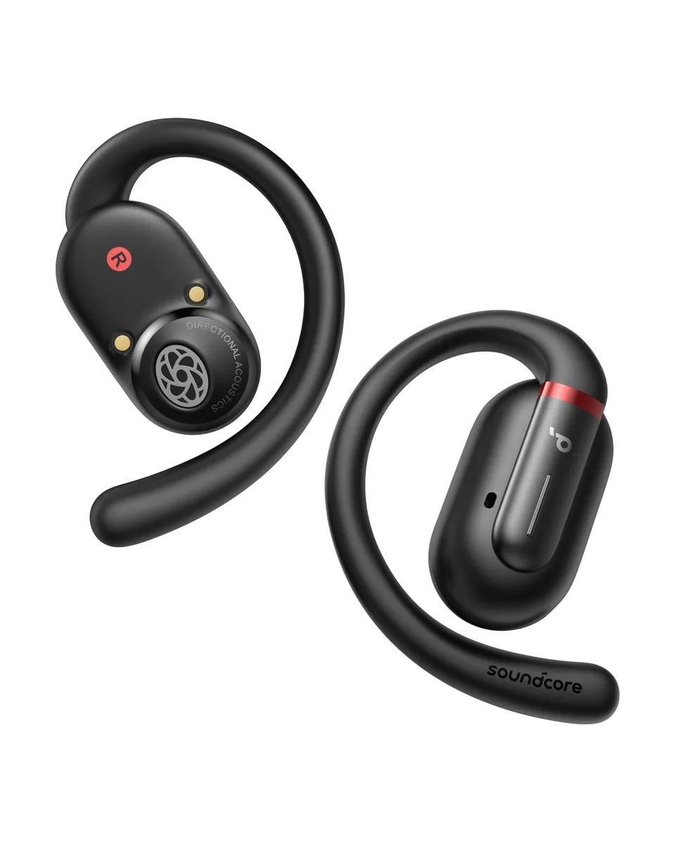  Soundcore V30i Open-Ear Earbuds Bluetooth 5.3 36H Playback Black — product photo