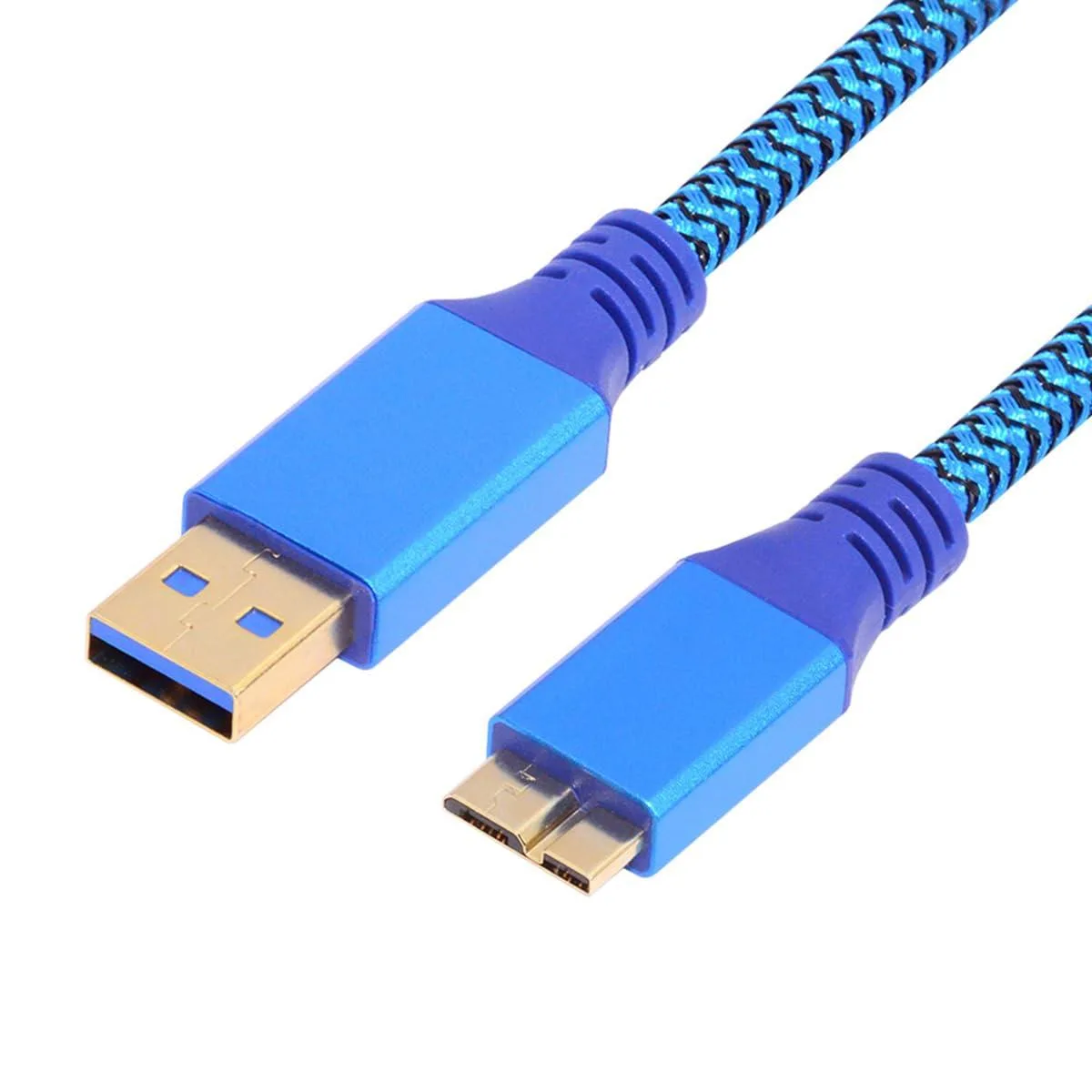 Fervit Fervit USB 3.0 Type-A to Micro-B Cable 30cm Blue — product photo