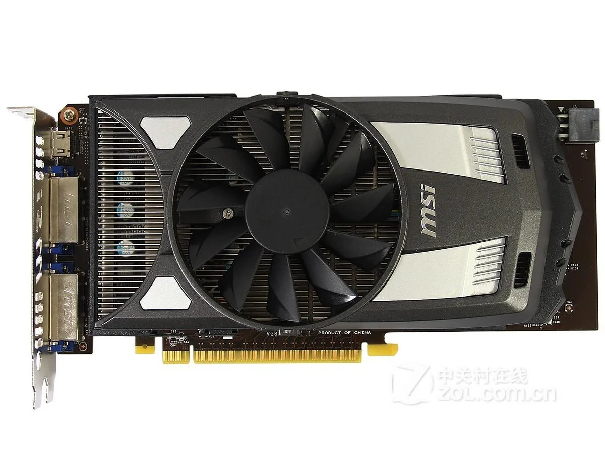 MSI MSI N650 Power Edition GTX 650 1GB GDDR5 graphics card — product photo