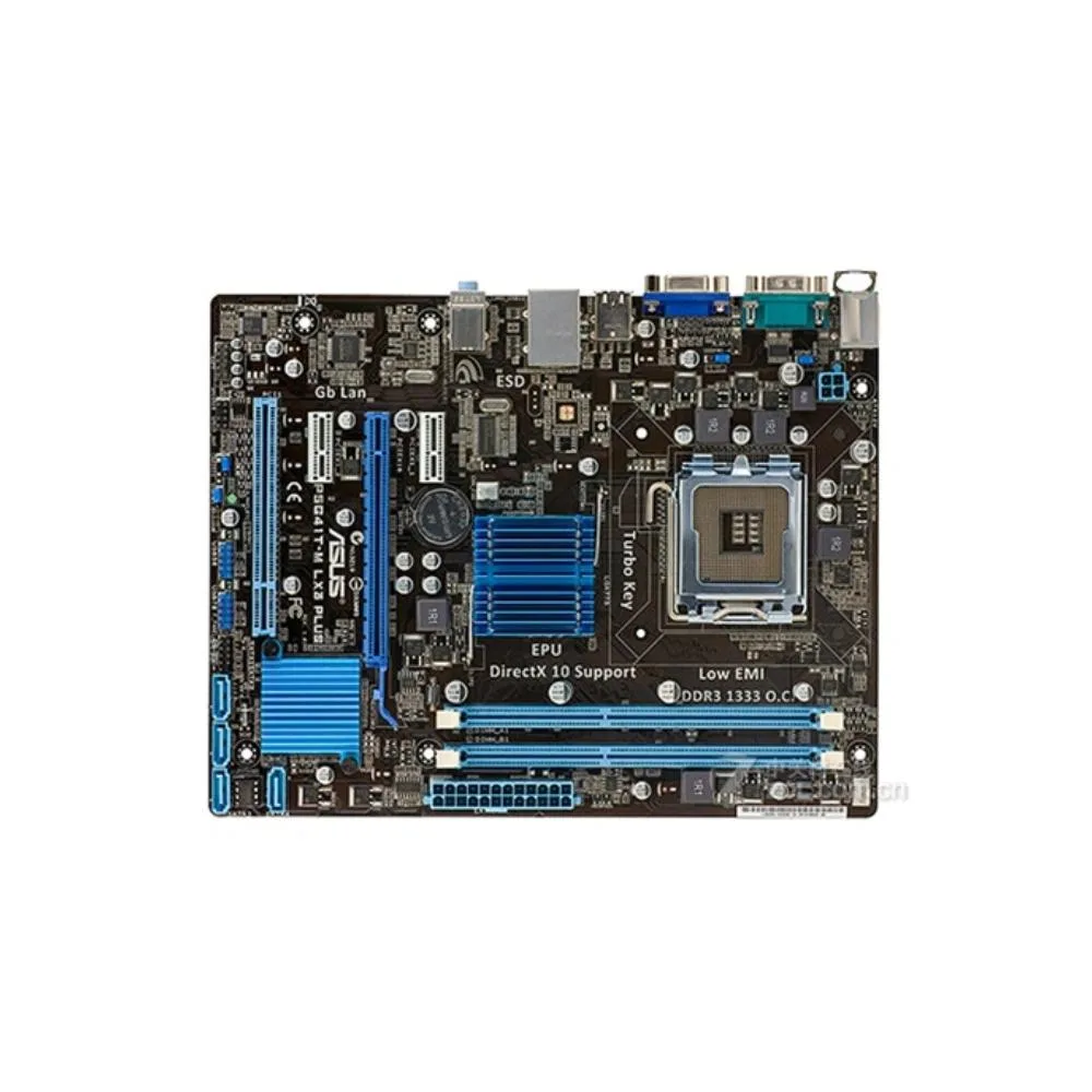 ASUS ASUS P5G41T-M LX3 Plus Intel G41 DDR3 8GB Micro ATX Motherboard — product photo