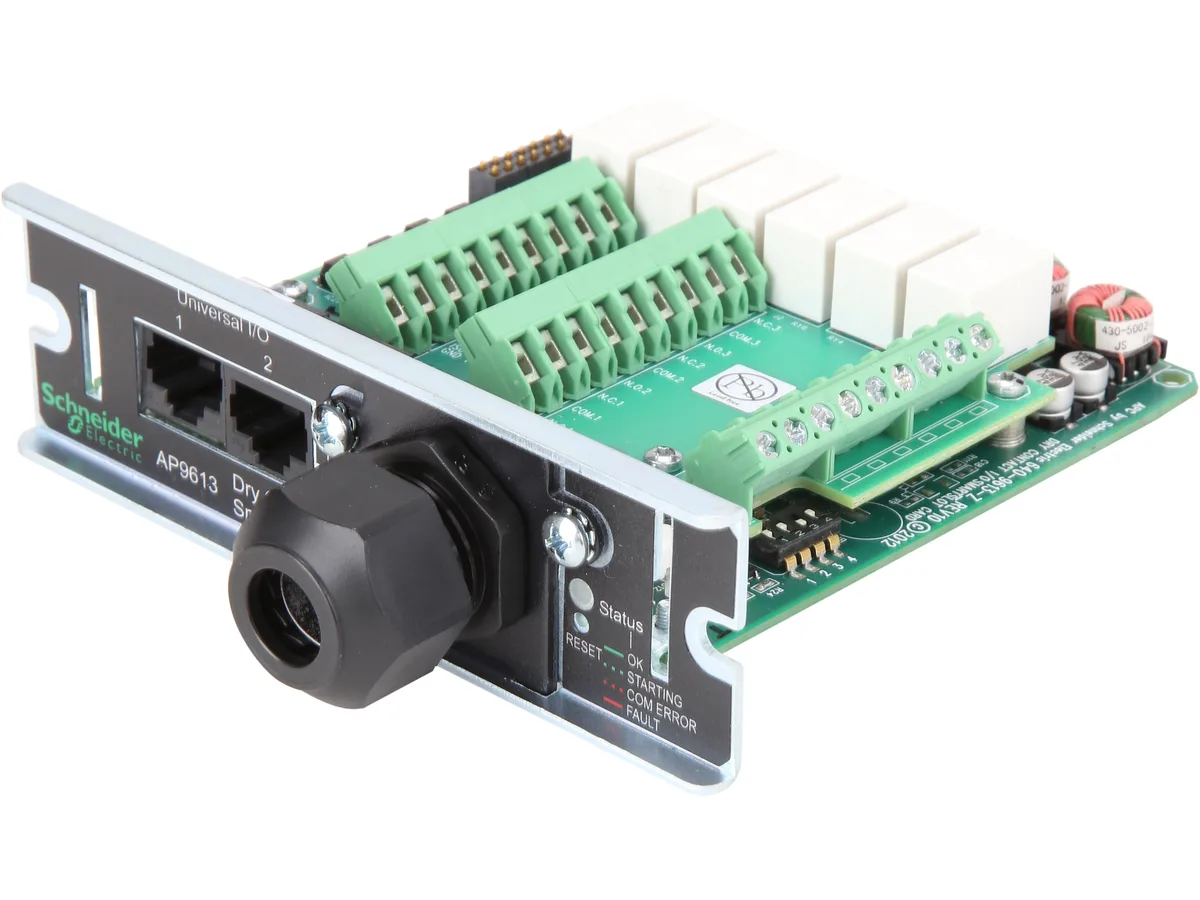 APC APC AP9613 Relay I/O SmartSlot Module accessory — 商品写真