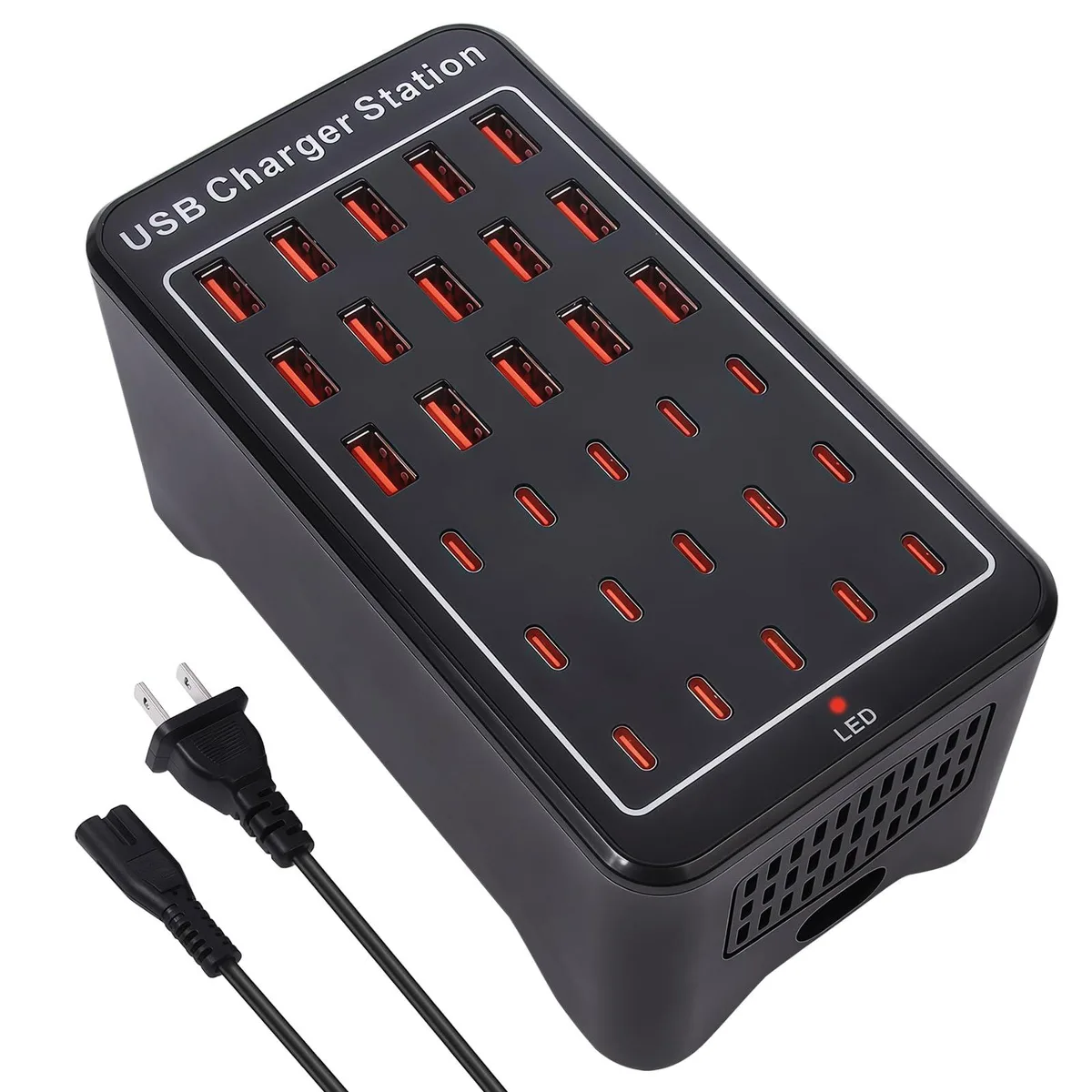  Yoodarmx YFY-A75C 150W 30-Port USB Charging Station — product photo