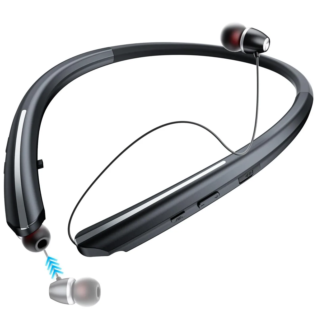  LHKLUK HX911 Bluetooth 5.1 neckband headphones, 22h, 10m, 0.06kg — product photo