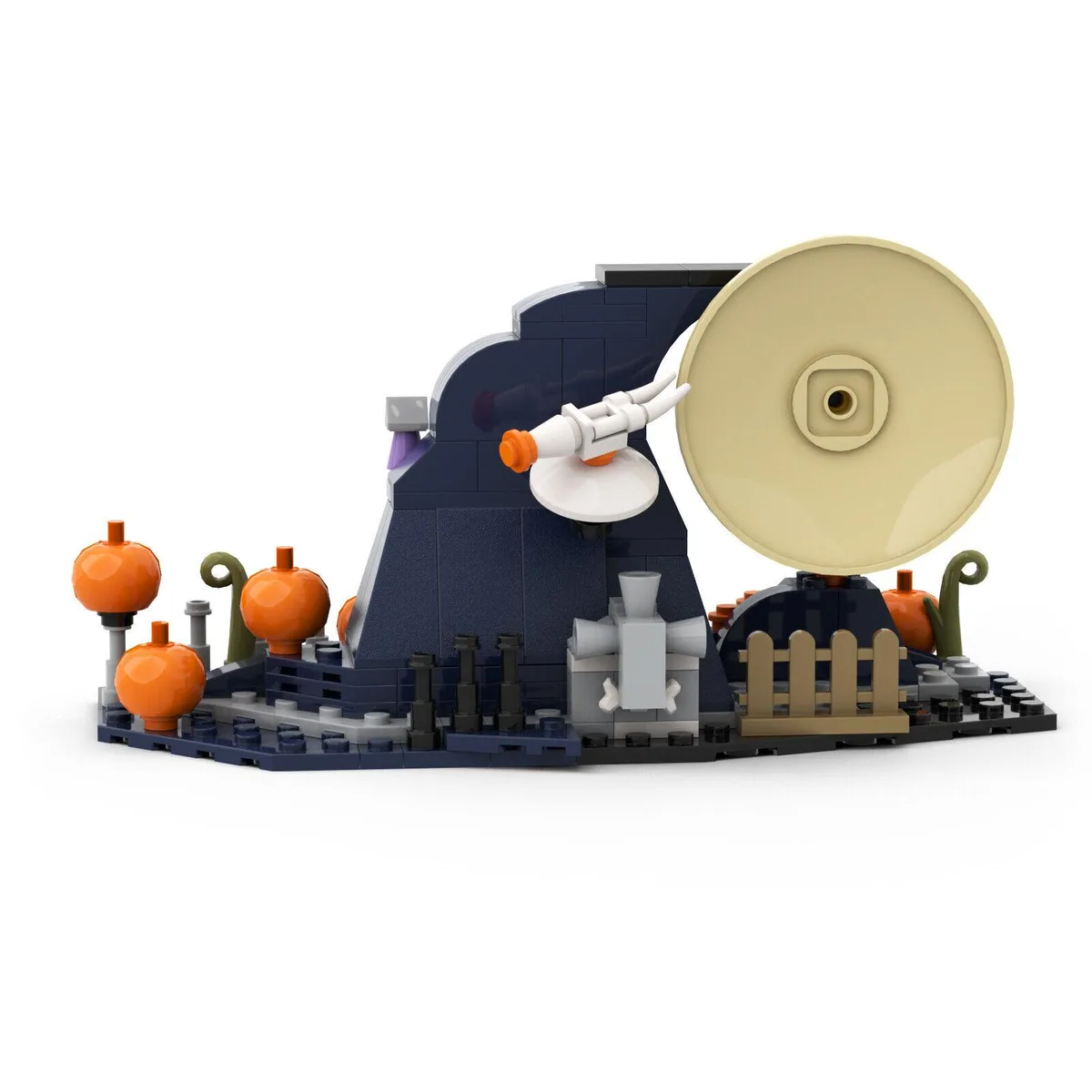 ZITIANYOUBUILD ZITIANYOUBUILD Pumpkin Haunted House 167 Pieces Building Kit — product photo