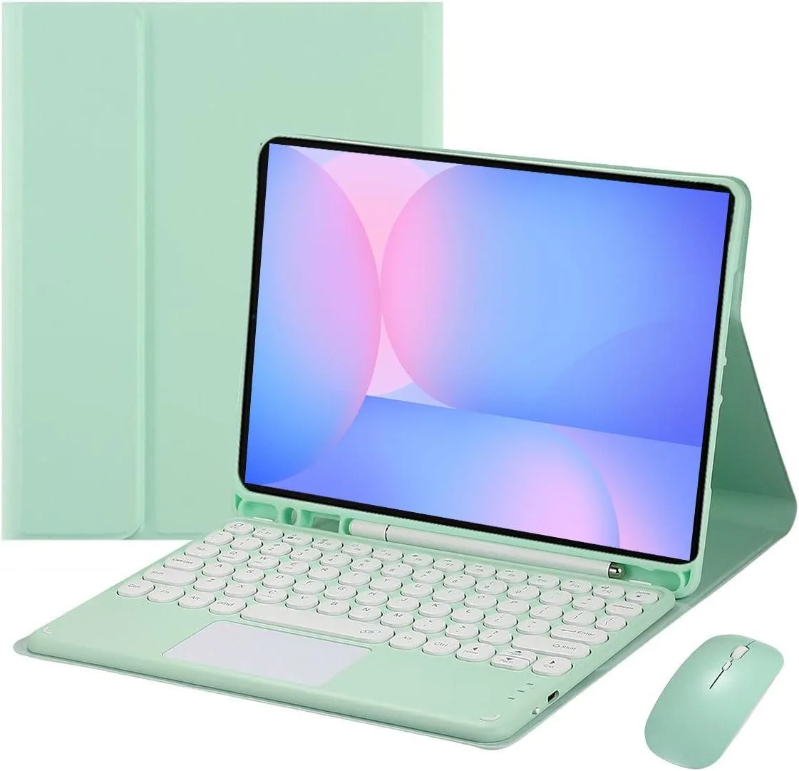 Timoom Timoom Bluetooth Keyboard Case with Mouse Green 10.9 11 78 Keys RGB — product photo