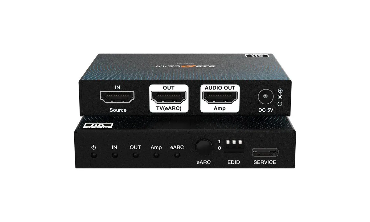 BZBGEAR BZBGEAR BG-8K-AA 8K60 HDMI 2.1 eARC Audio Video Converter — product photo