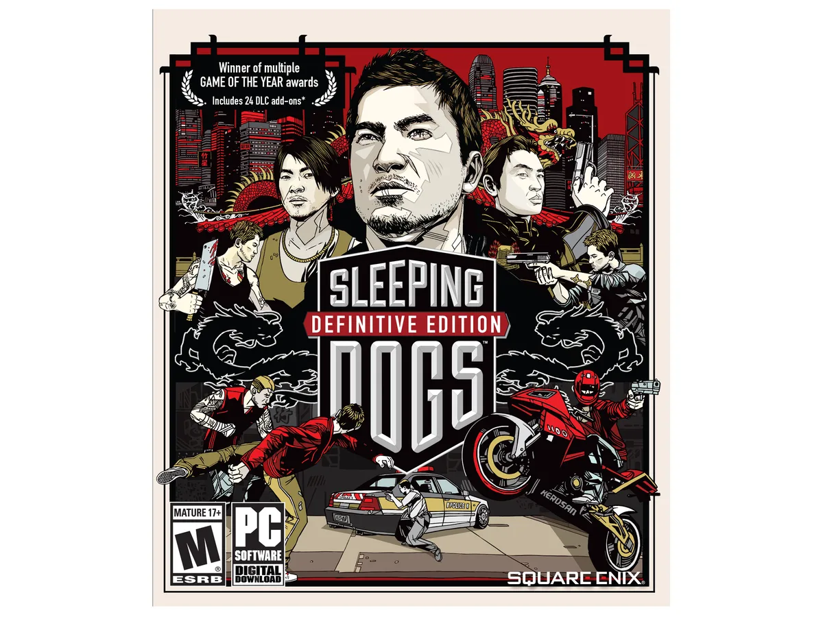 SQUARE ENIX USA SQUARE ENIX USA SE135 Sleeping Dogs Definitive Edition downloadable game — product photo