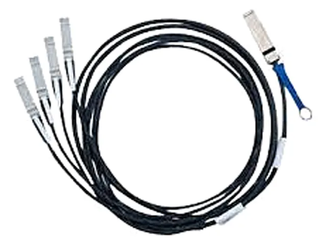 Mellanox Technologies Mellanox Technologies MC2609130-003 40GbE to 4x10GbE QSFP+ to 4xSFP+ 3m cable — product photo