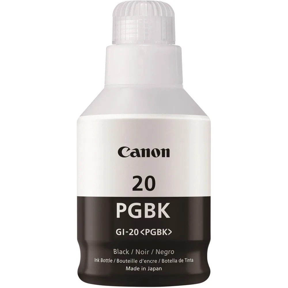 Canon Canon GI-20 MegaTank Black Ink Bottle 70ml 3383C001 — product photo