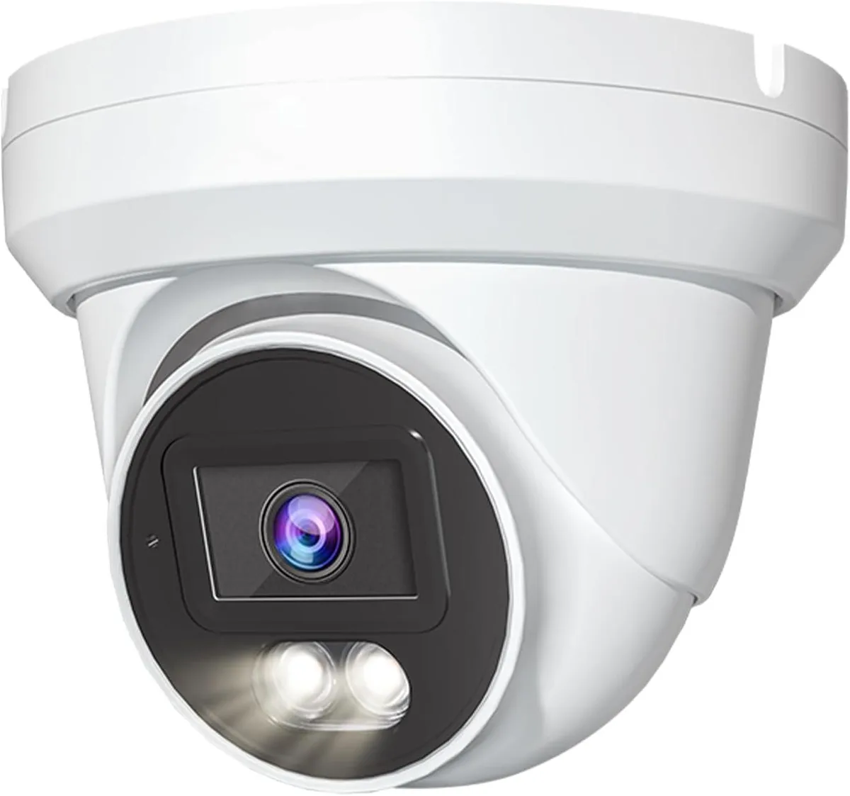 TAURKENAM TAURKENAM 4MP PoE Turret Dome Camera Color Night 2.8mm 108° IP66 — product photo