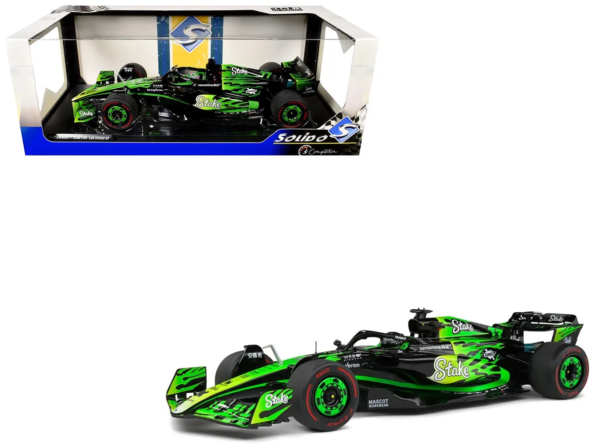 Solido Solido Kick Sauber C44 #77 Valtteri Bottas Las Vegas GP 2024 Competition 1/18 Diecast — product photo