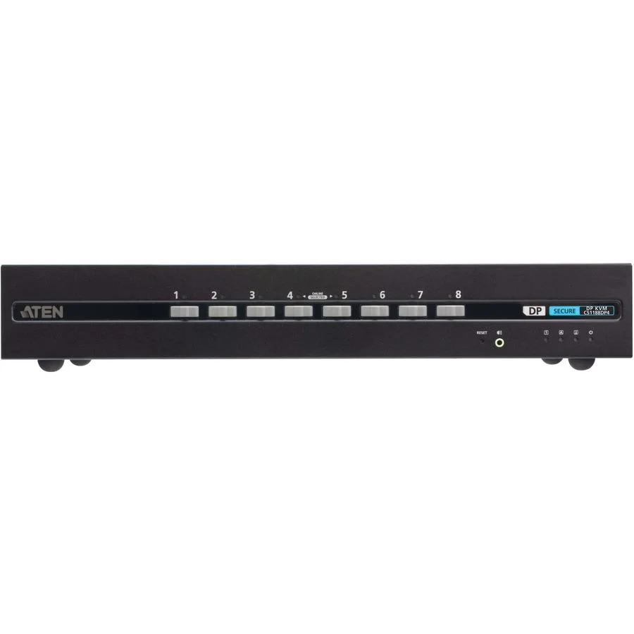ATEN TECHNOLOGIES ATEN TECHNOLOGIES CS1188DP4 8-Port USB DisplayPort Secure KVM Switch PP 4.0 — product photo