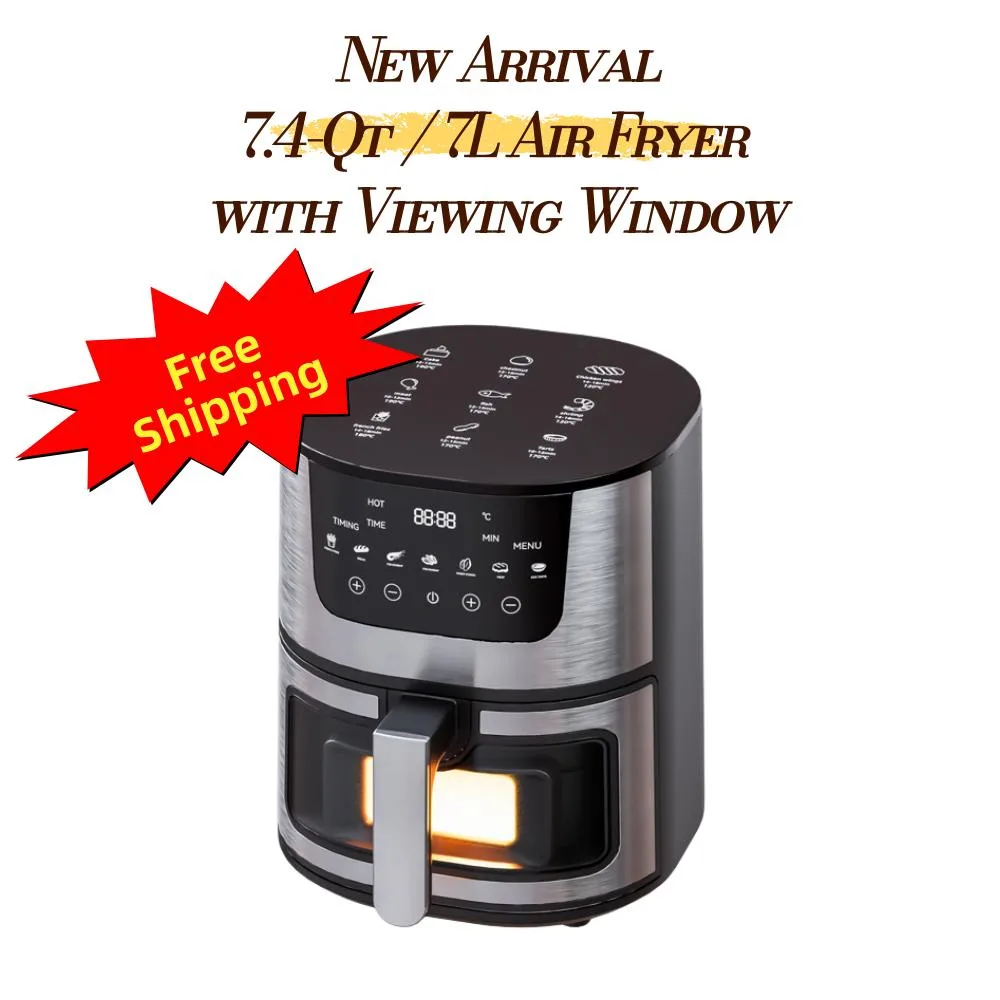 Aenaeder Aenaeder 7L Digital Air Fryer AE-779883 Silver — product photo