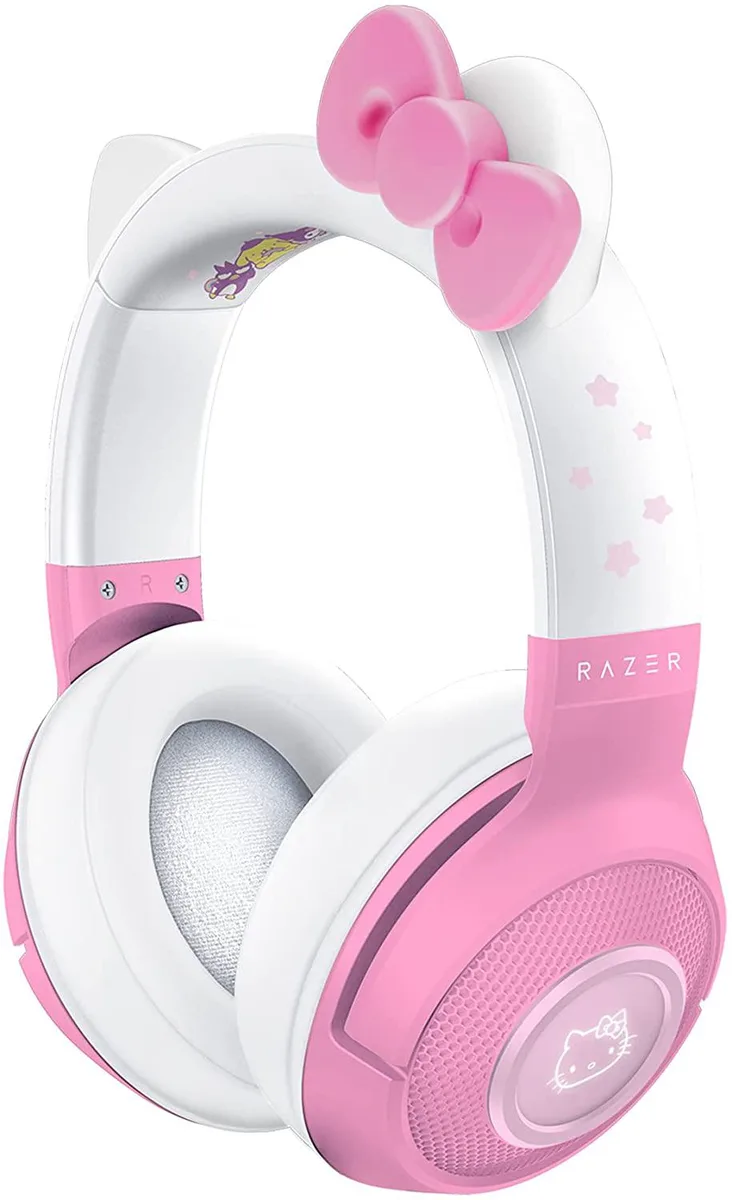 NShi NShi Kraken Hello Kitty Edition Bluetooth 5.0 headset pink — product photo