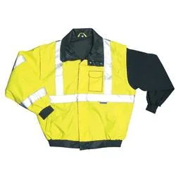 Occunomix Occunomix Bomber Jacket Hi-Vis Yellow XL Chest 46-48 ANSI Class 3 — product photo