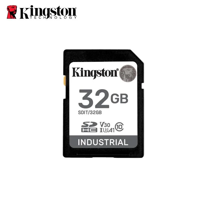 Kingston Technology Corp. Kingston 32GB Industrial SD Memory Card UHS-I U3 V30 A1 — product photo