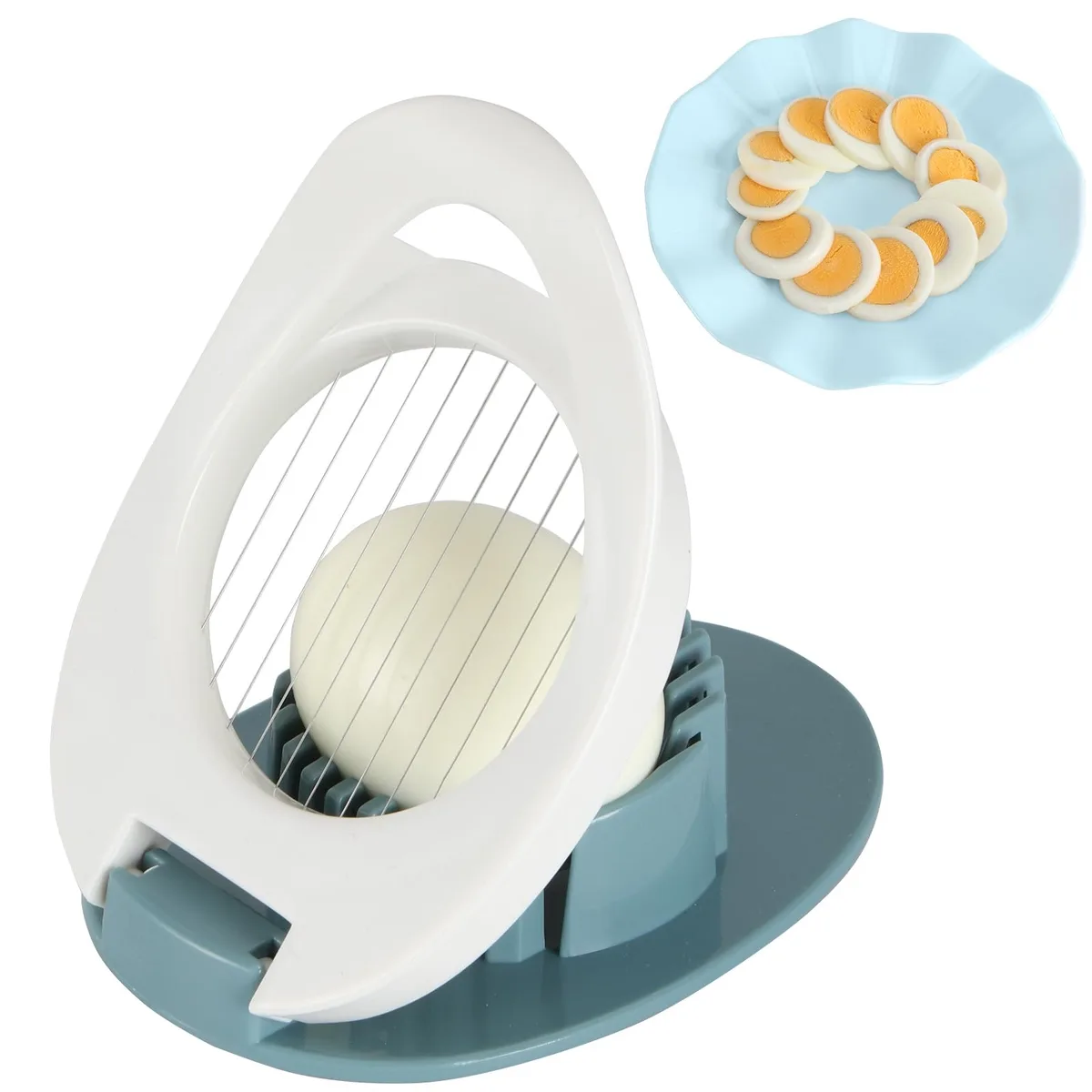  Piunaoa Egg Slicer-01 Stainless Steel Wire Cutter — product photo