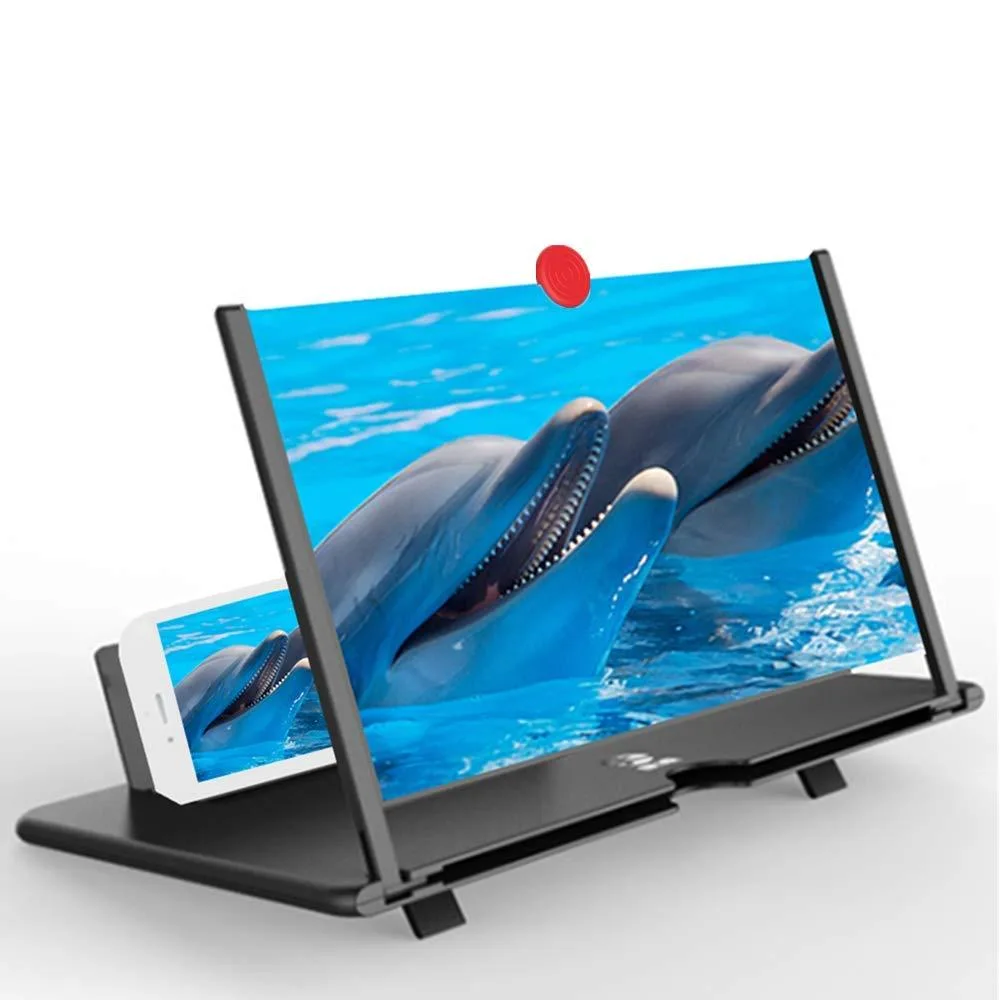  HUOZHI fyemwokW 10in Black Acrylic Projector Screen — product photo