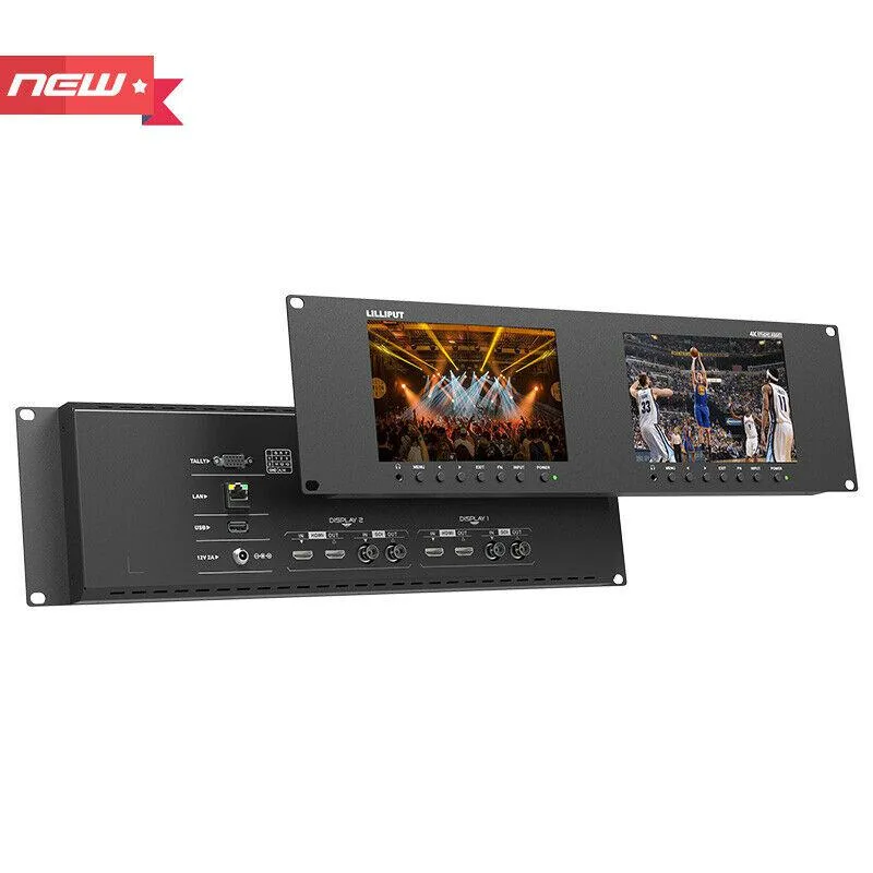 Lilliput Lilliput RM-7029S Dual 7" 3RU Rackmount Studio Monitor — product photo