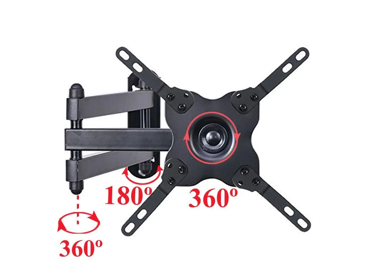VideoSecu VideoSecu ML14B Full Motion TV Mount 15-39" VESA 75-200mm 44 lbs — product photo