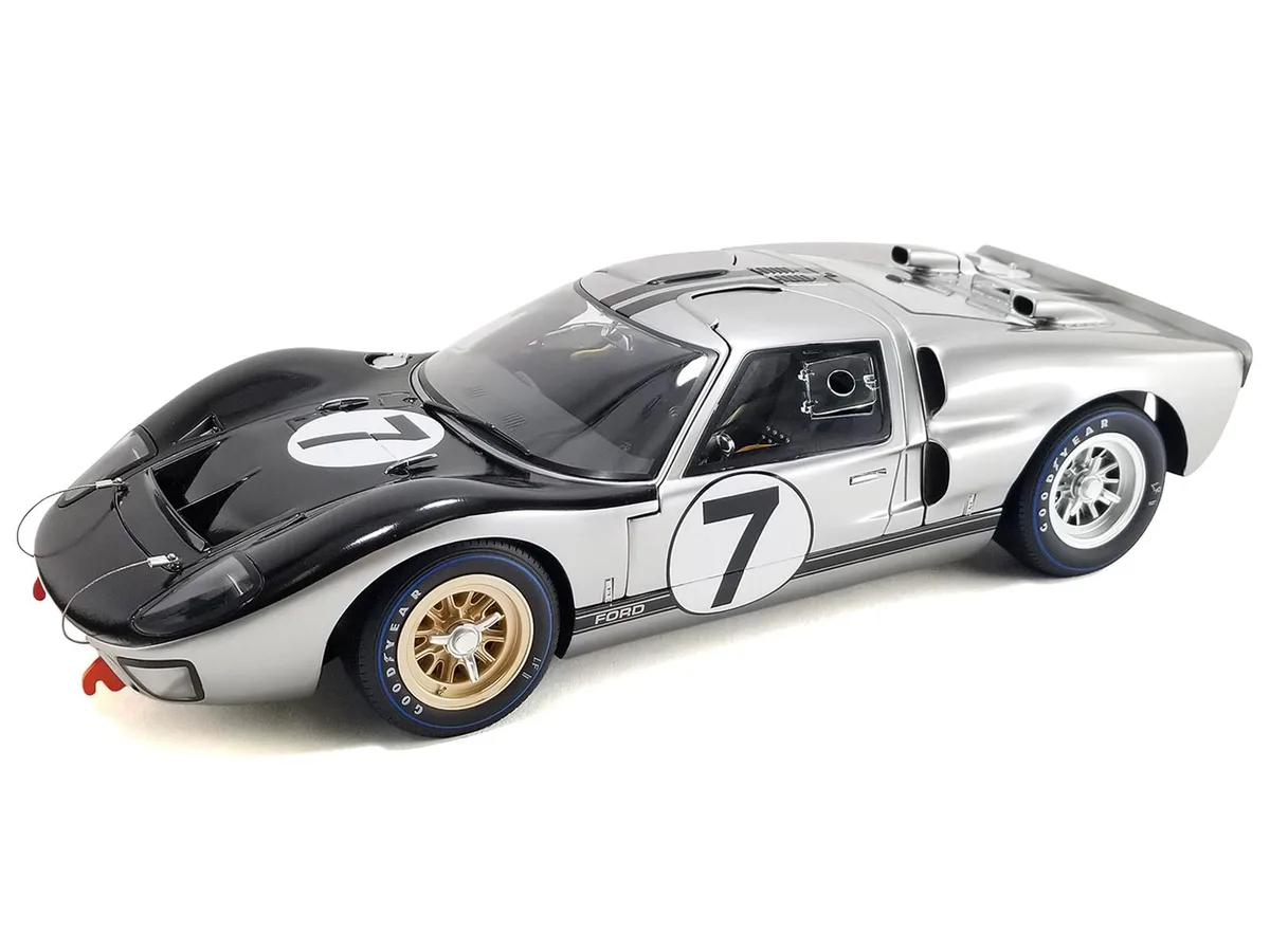ACME ACME Ford GT40 MKII-B #7 Alan Mann Racing Le Mans 1966 Masterpiece Collection 1/12 Diecast Model Car — product photo