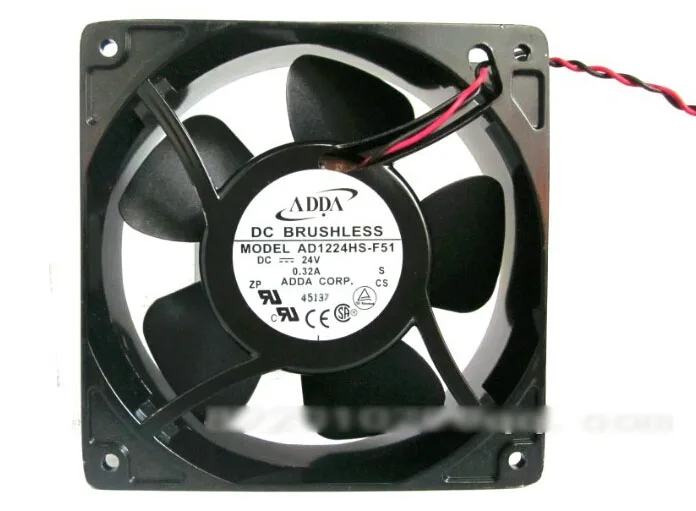 OEM Industries OEM Industries AD1224HS-F51 120mm Sleeve Bearing 24V 0.32A 2800RPM 105.4 CFM 46.7dB CPU cooler — product photo