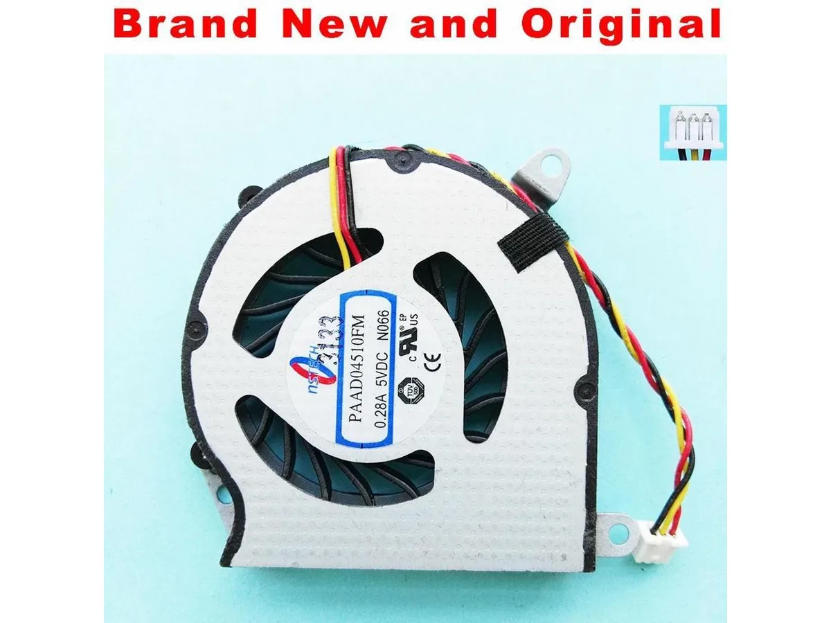 Fans Fans Laptop CPU Fan PAAD04510FM 0.28A 5V U160 U165 S205 — product photo