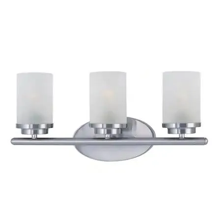Maxim Maxim 10213FTSN Corona 3-Light 19.25" Satin Nickel Vanity Light — product photo