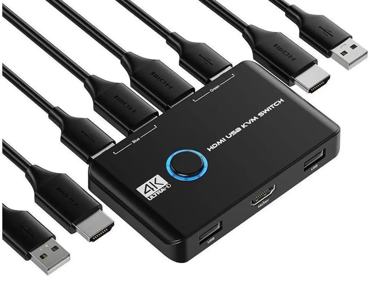 SMUGDESK SMUGDESK 2 Port HDMI KVM Switch 4K@60Hz — product photo