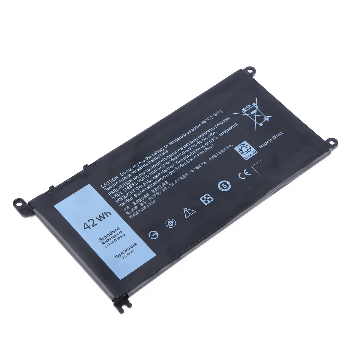 Damaite Damaite WDX0R 42Wh 11.4V 4-cell laptop battery — product photo