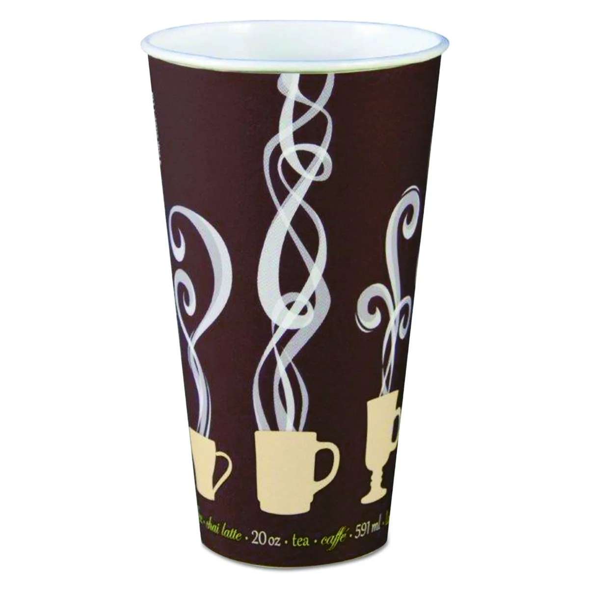 Dart Container Corporation Dart Container Corporation DWTG20ST 20 oz insulated paper cups 600/carton cleaning — product photo