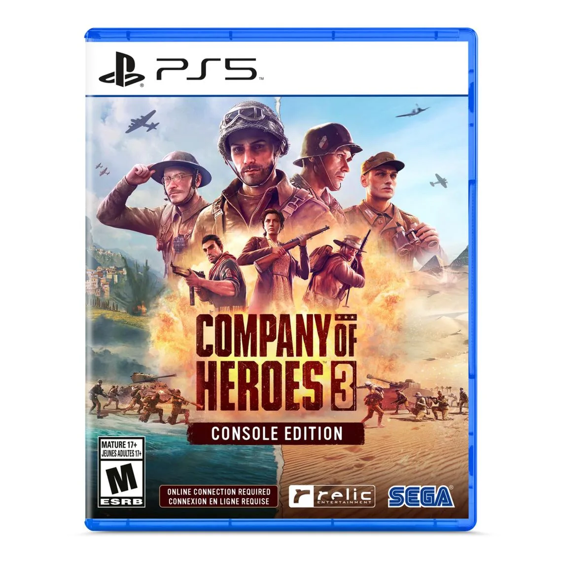 Sega Sega 63294 Company of Heroes 3 Console Launch Edition PS5 video game — product photo