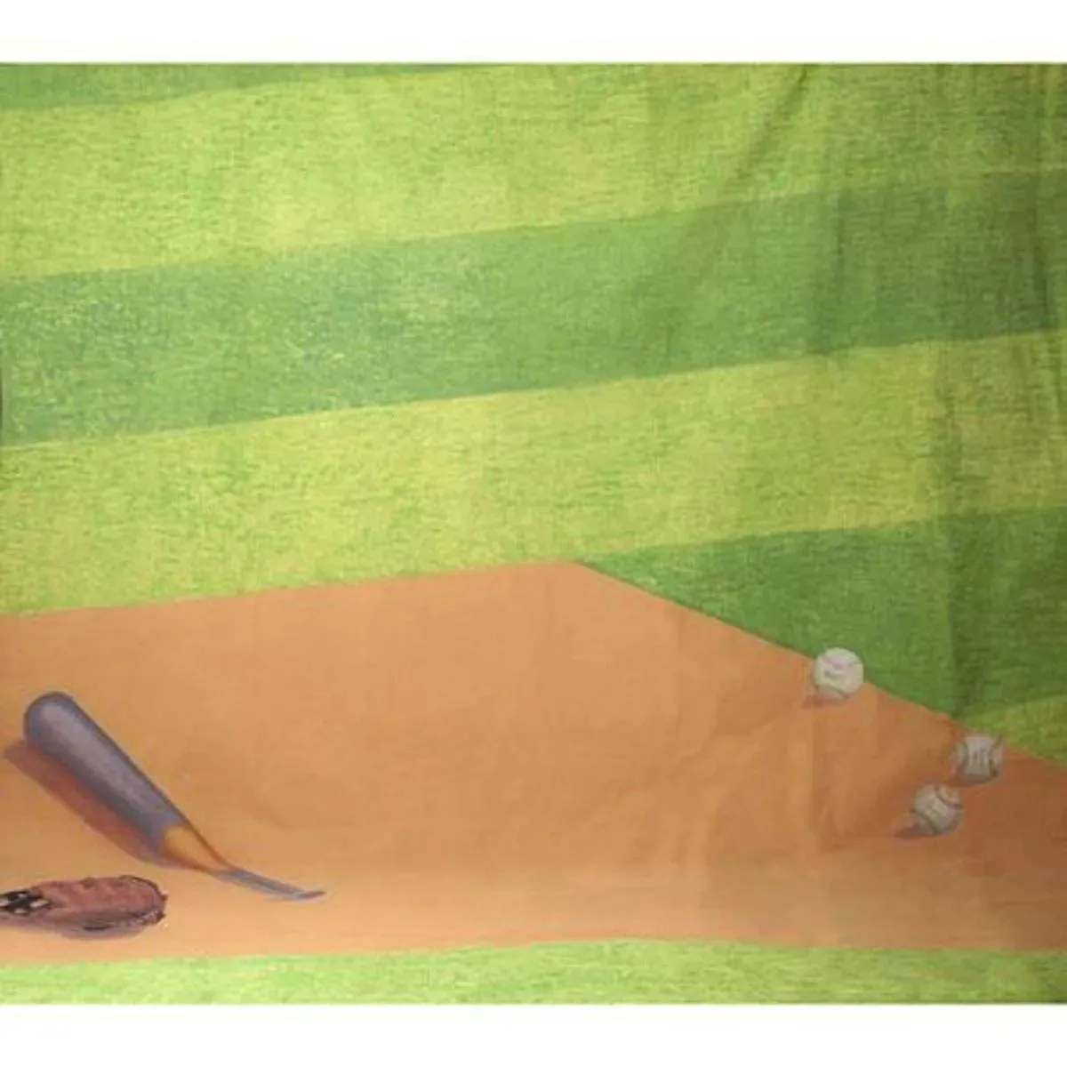 Belle Drape Belle Drape Scenic Series Painted Muslin Background 10x12ft Style 960 Baseball — product photo