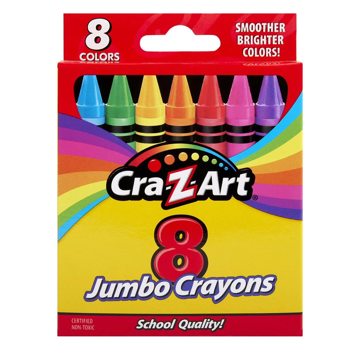  Cra-Z-Art 8ct Jumbo Crayons 1 Pack — product photo