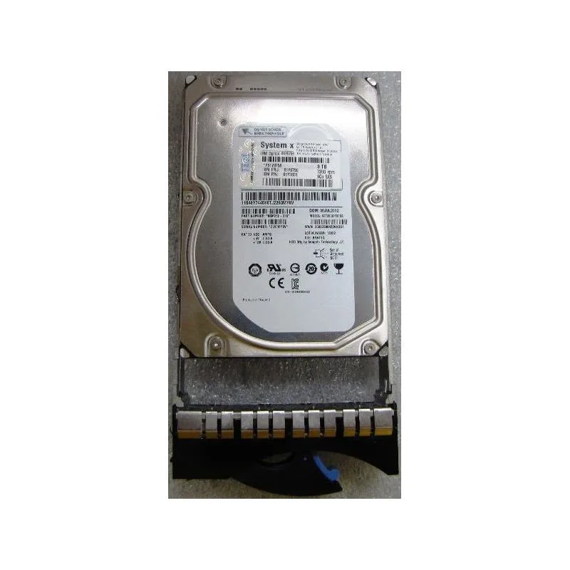 IBM IBM 3TB SAS 7200rpm 3.5in hot-swap drive with tray — product photo