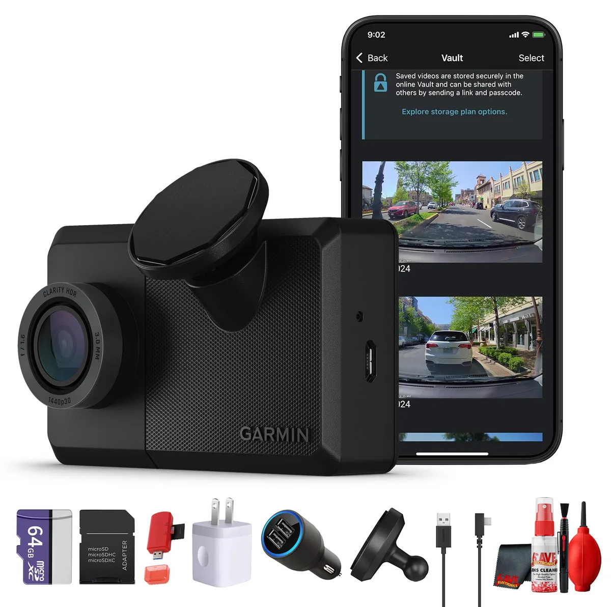 Garmin Garmin Dash Cam Live 1440p GPS LTE 32GB — product photo