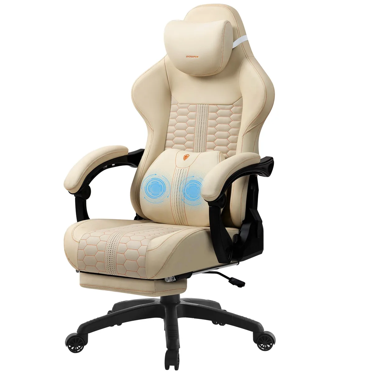 Dowinx Dowinx LS-6689D Gaming Chair 400 lb White — product photo