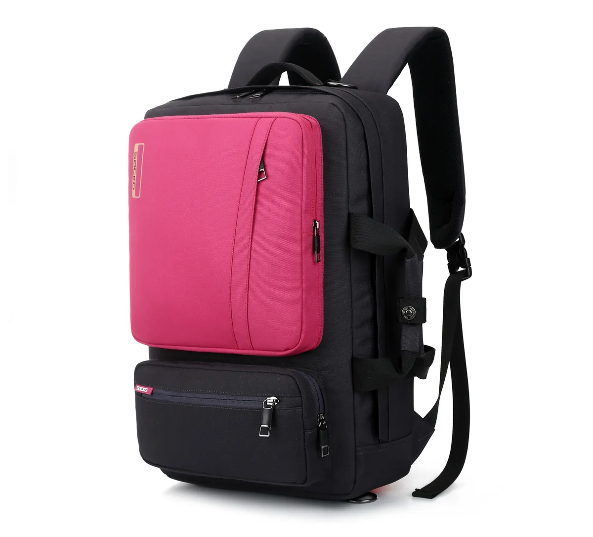 LUOM LUOM SH-668 17.3" laptop backpack pink — product photo