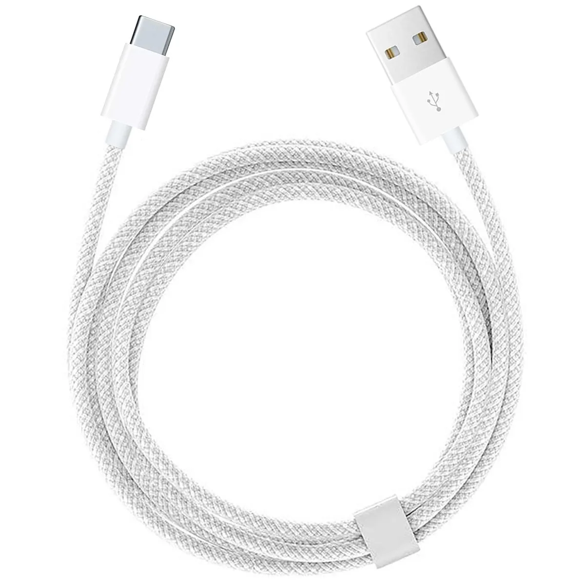 Kootion Kootion USB-A to USB-C Woven Cable 1.5 m White — product photo