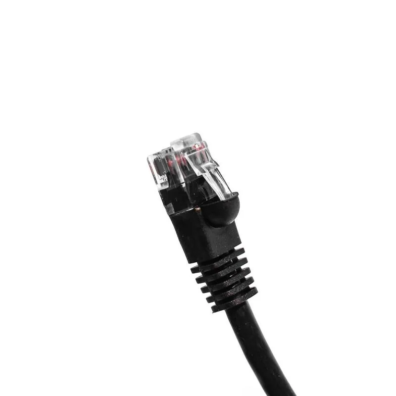 FireFold FireFold 25 ft Black Cat6 SSTP 550 MHz UTP 24 AWG RJ45 network ethernet cable — product photo