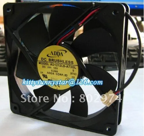 OEM Industries OEM Industries AD1212LS-A73GL 120mm CPU cooler 1400RPM 56CFM 12V 0.24A — product photo