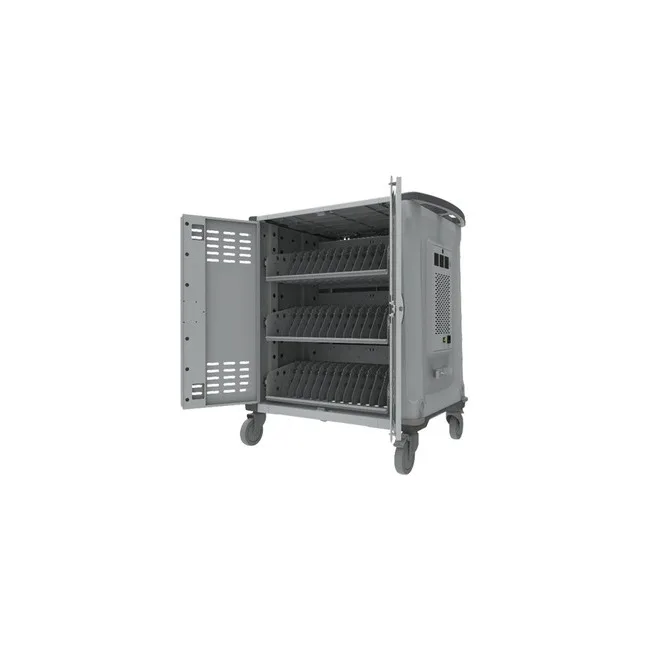 Rocstor Rocstor VT0C42-01 42-device charging cart 3 slide-out shelves 15.6 inch — product photo