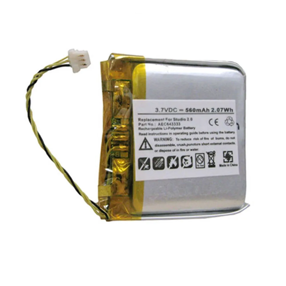 MPF Products MPF Products 560mAh AEC64333 Battery for Beats Studio 2.0 Headphones — product photo