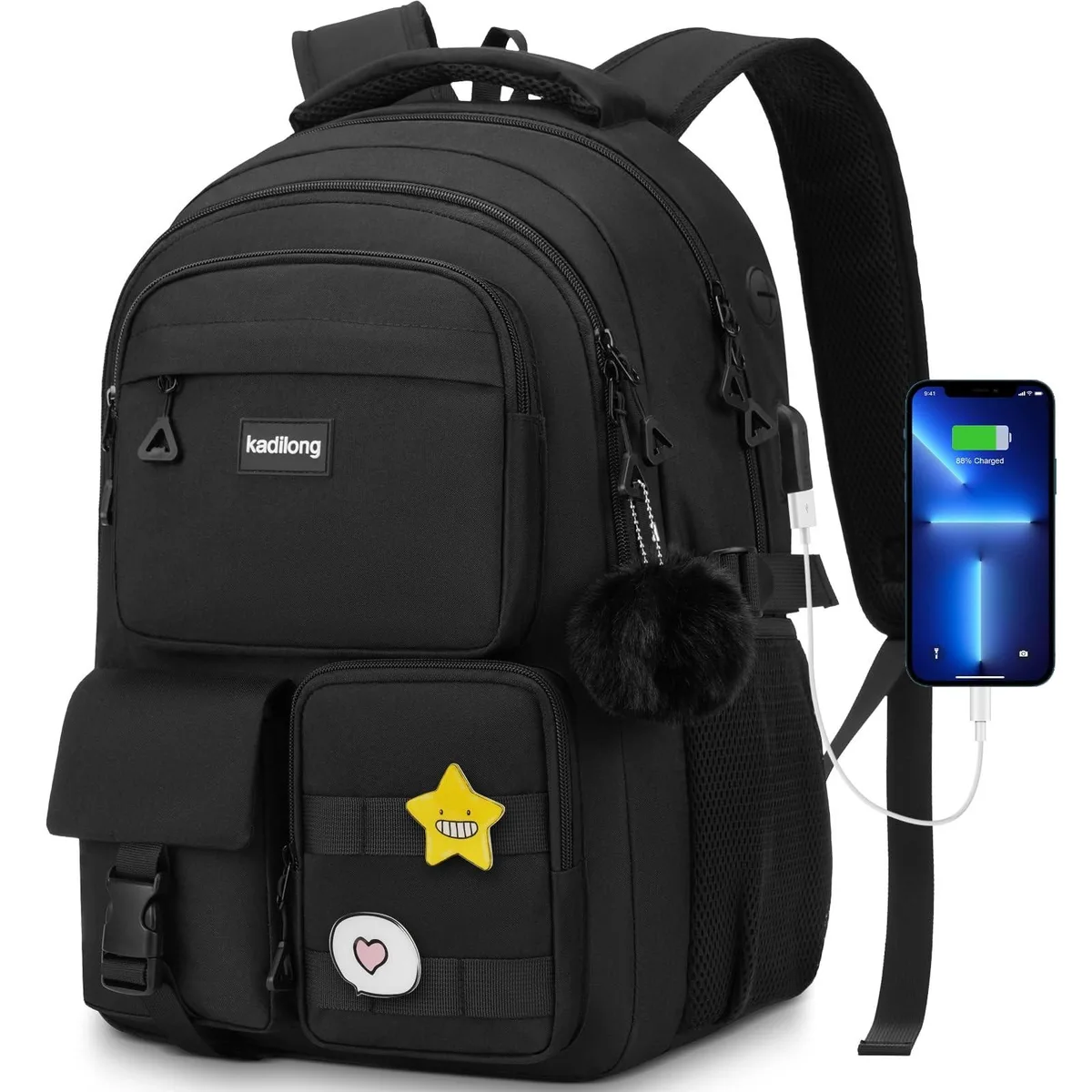 V2 Technologies V2 Technologies 2 in 1 Accessory Black 17.73x12.21x6.7in 15.6 Laptop — product photo