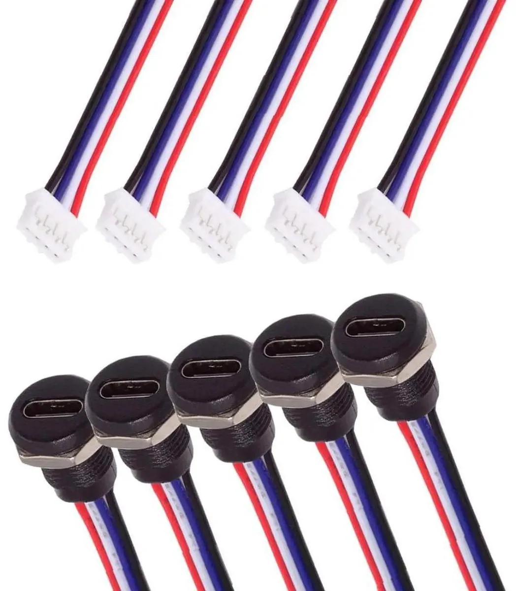 SMUGDESK SMUGDESK 2.0mm 4Pin to USB-C Female 5V 3A Adapter 5 Pack — product photo