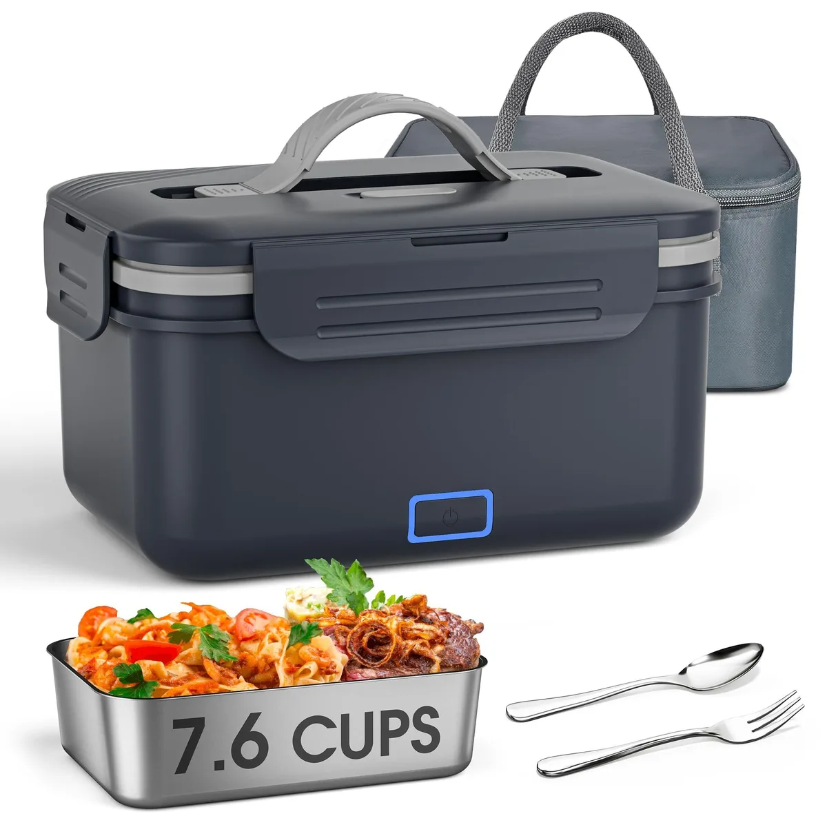 DNBeffulgent DNBeffulgent Thermo Pot 1.8 L 8000 mAh Grey — product photo
