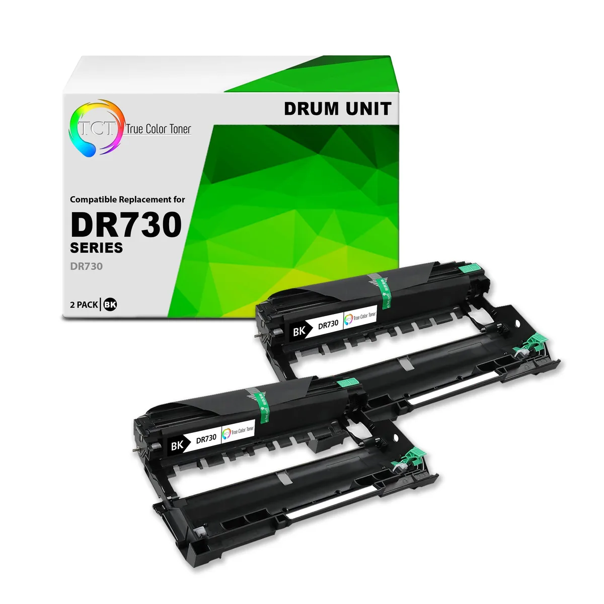 True Color Toner True Color Toner DR-730 Drum Unit 2 Pack 12000 Pages — product photo