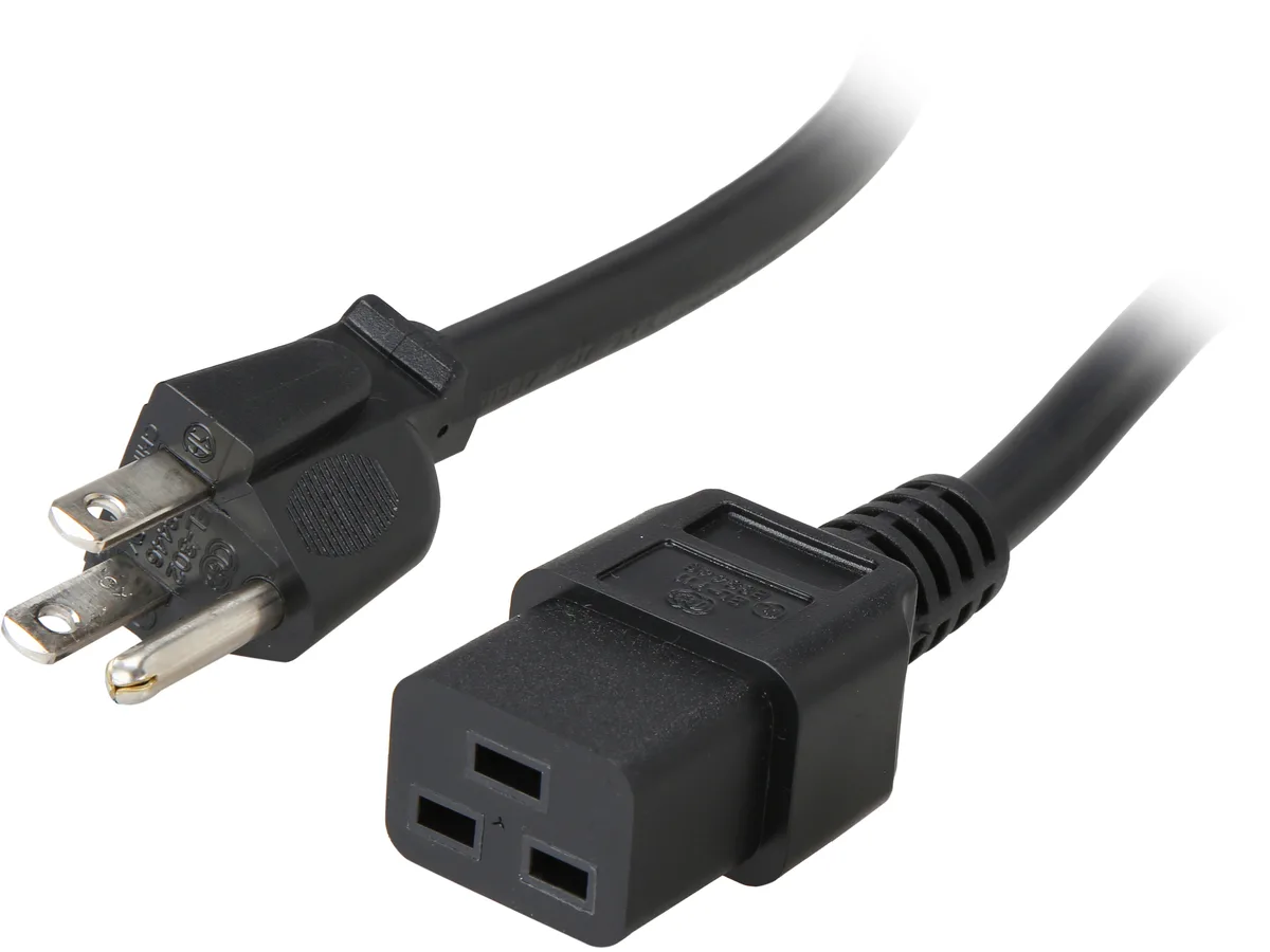 STARTECH STARTECH PXT515C19146 6 ft computer power cord NEMA 5-15P to C19 14 AWG — product photo