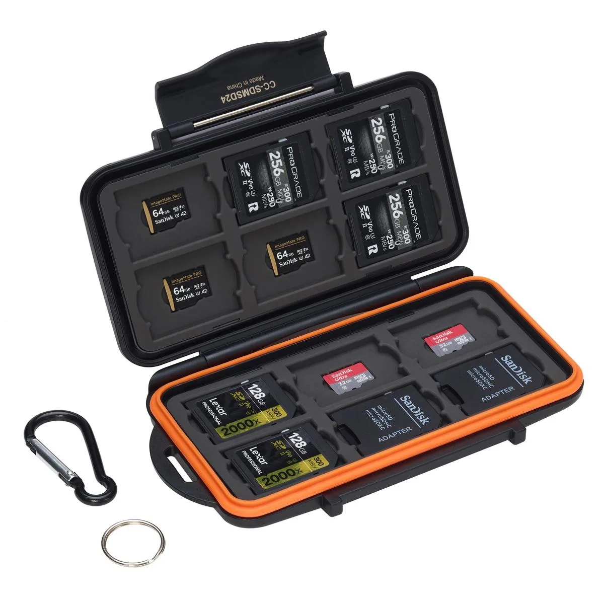 Slinger Slinger Card Caddy 24-Card Memory Case Black — product photo