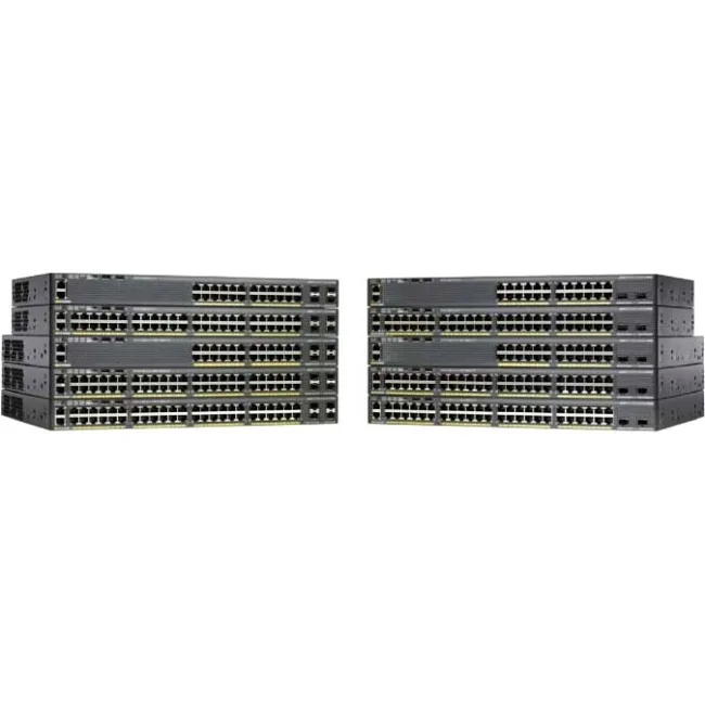 Cisco Systems, Inc. Cisco Systems, Inc. WS-C2960XR-48TS-I 48-port network switch — produkto nuotrauka